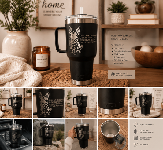 Engraving Only - Custom Tumbler