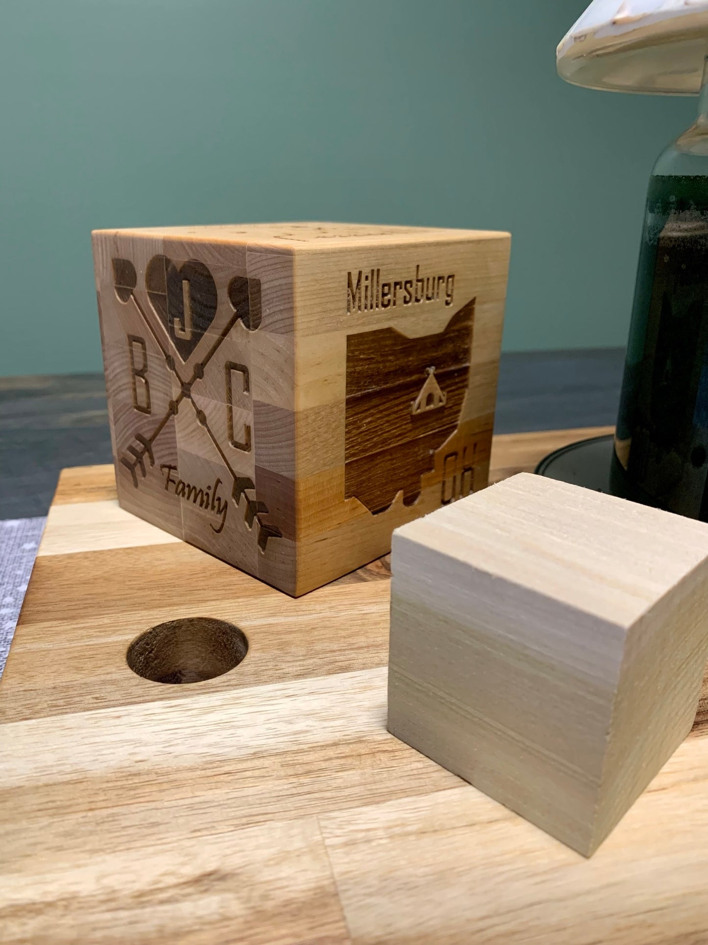 Personalized 4" Baby block