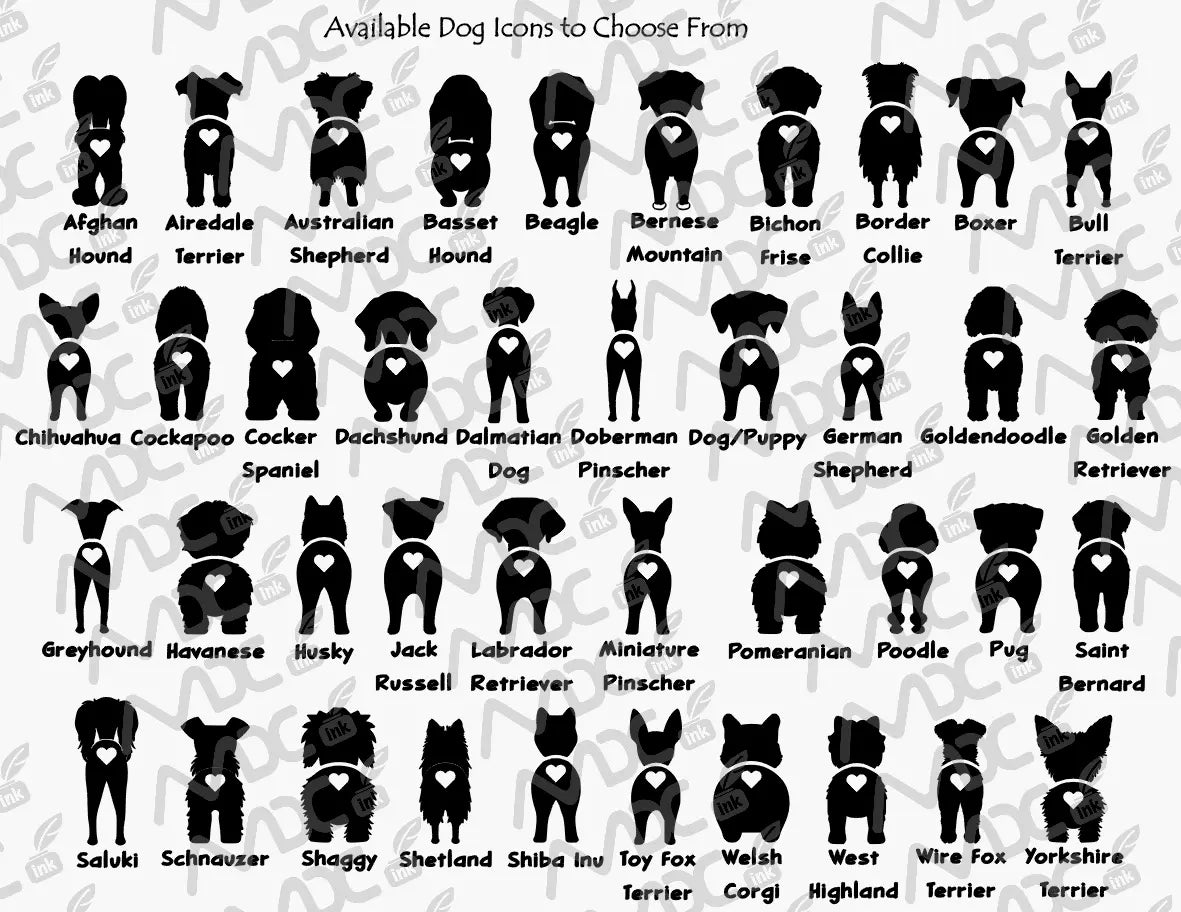 Dog Life - Round Bamboo Coaster Set AVDC INK